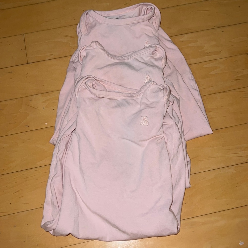 Gap baby pack of 3 nightgowns pink 3-6 months